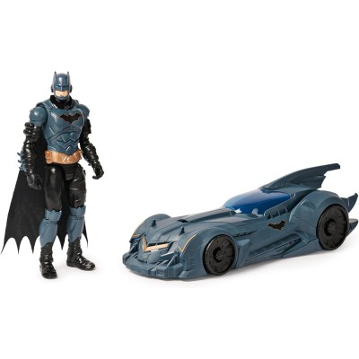 Batman Shadow Guardian Batmobile con Action Figure da 30 cm – Giocattolo per Bambini dai 3 Anni in Su
