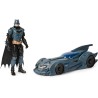 Batman Shadow Guardian Batmobile con Action Figure da 30 cm – Giocattolo per Bambini dai 3 Anni in Su
