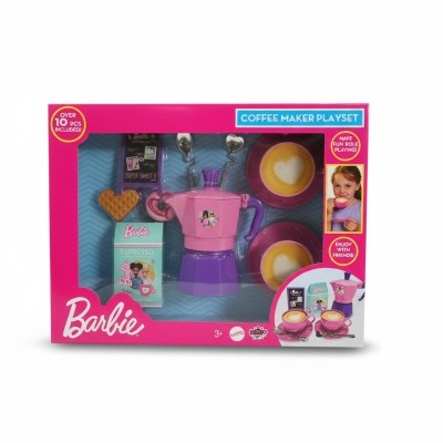 Barbie Caffettiera Giocattolo con Tazzine e Accessori