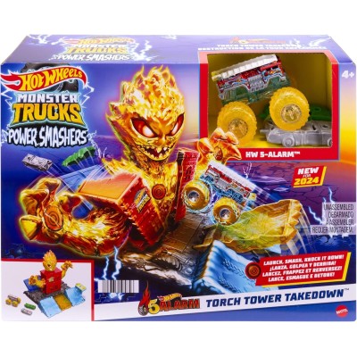 Hot Wheels Monster Trucks: Set di Gioco Collegabile