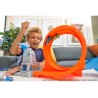Hot Wheels Pista Acrobazie nel Loop con Lanciatore Doppio e Macchinina, GTV13