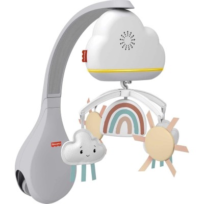 Giostrina Dolce Arcobaleno Fisher-Price per Culla Fianco Letto