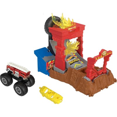 Hot Wheels Monster Trucks Arena degli Scontri: Sfida Bersaglio Infuocato