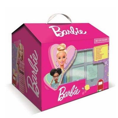 Casetta Barbie con Timbri e Pennarelli - Multiprint