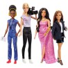 Barbie Carriere: Donne nel Cinema - Set di 4 Bambole con Accessori Rimovibili