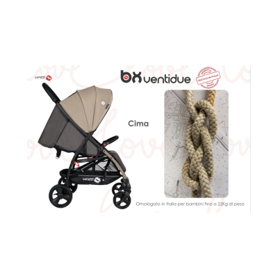 Baciuzzi Passeggino BX 22 Cima - Leggero e Compatto