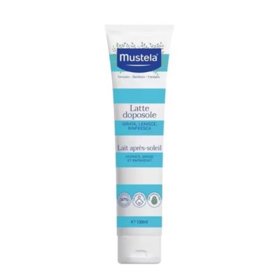 Mustela Latte Doposole 100 ml per Neonati e Bambini - Idratante, Lenitivo e Rinfrescante