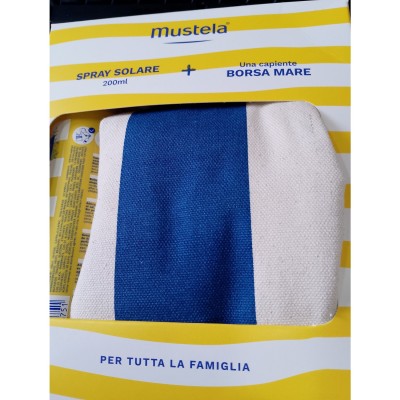 Mustela Spray Latte Solare SPF 50+ con Borsa Mare