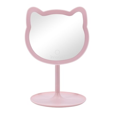 Specchio Cosmetico GIOperfect Pink Cat - Design Adorabile per Bambine