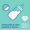 Biberon Feel Good in Vetro 170 ml con Tettarella Misura 1 Neutro - MAM