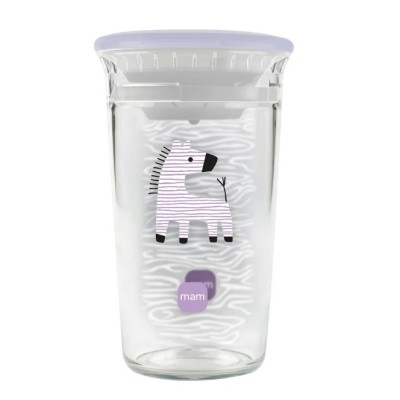 Tazza Easy to Drink 360° MAM per Bambini da 8 Mesi, Rosa, 290 ml