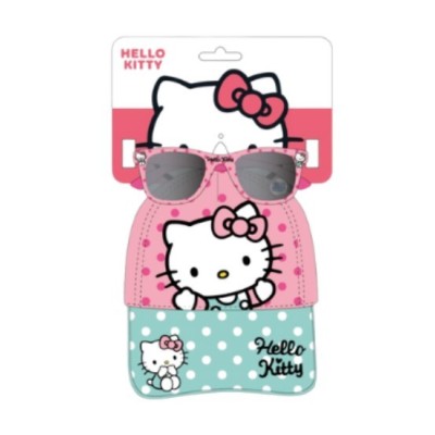 Set Cappello e Occhiali di Hello Kitty