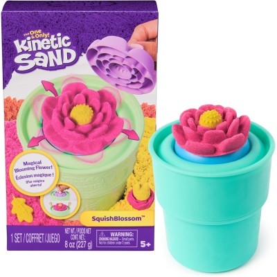 Kinetic Sand Squish Blossom - Il Fiore Magico che Sboccia
