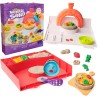 Kinetic Sand SquishPizza: Set di Gioco Creativo per Piccoli Chef