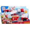 PAW Patrol Fire Rescue – Camion dei Pompieri con Marshall, Luci, Suoni e Lanciatore Rapido, 3+ Anni