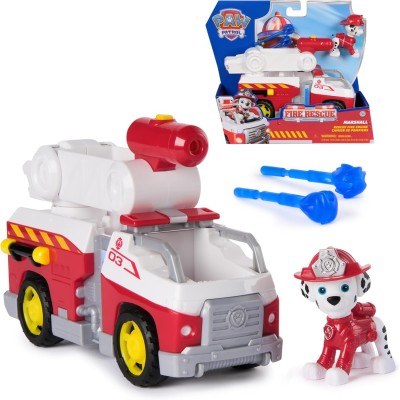 Paw Patrol Fire Rescue Marshall – Camion Pompieri con Missili