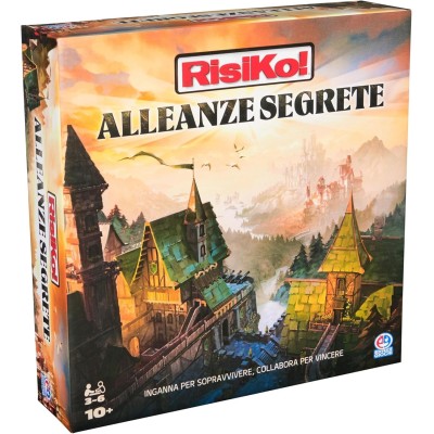 RisiKo! Alleanze Segrete - Gioco da Tavolo di Strategia per 3-6 Giocatori