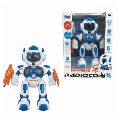 Robot Radiocomandato Mars 16 con Luci LED e Telecomando 2,4 GHz