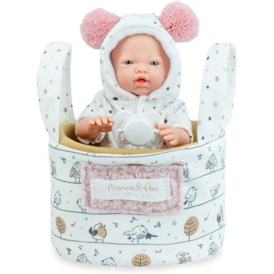 Bambola Bebè Mini Golosinas da 21 cm con Marsupio