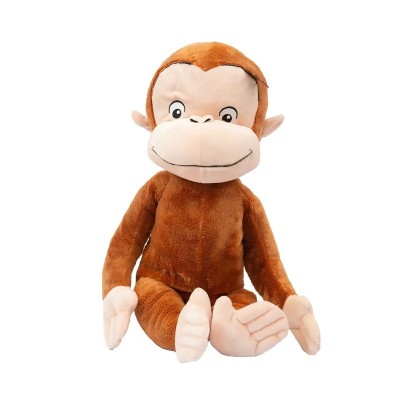 George la Scimmietta Peluche 50 cm - Compagno di Gioco Morbido e Affettuoso