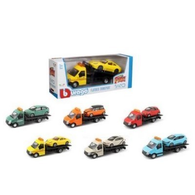 Bburago 1:43 Street Fire - Trasporto con Piattaforma