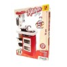 Cucina Giocattolo 360° con 23 Accessori, Altezza 75cm