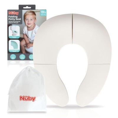 NUBY RIDUTTORE PIEGHEVOLE PER WC - Sicuro e Comodo