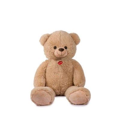 Peluche Orso Gigante Beige 100 cm - Morbido e Realistico