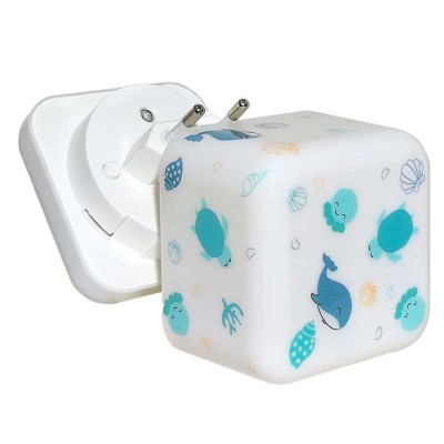 Cloud b Cube™ Luce Notturna Portatile – Oceano