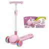 Monopattino 3 Ruote Buggy Rosa Luminoso