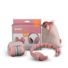 Cuffie Protettive Zazu per Bambini e Neonati - Rosa 2 in 1