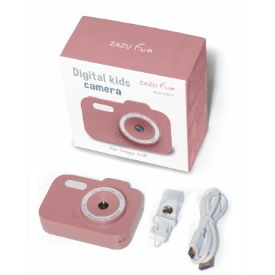 Fotocamera Digitale per Bambini Rosa