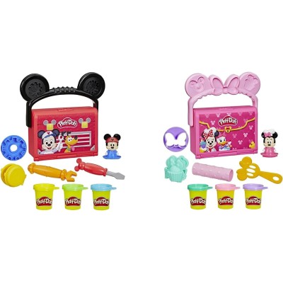 Play-Doh Disney Junior Playset On The Go - Gioco Creativo Portatile