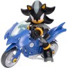 DC x Sonic Shadow nei panni di Batman con Batcycle
