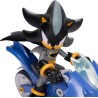 DC x Sonic Shadow nei panni di Batman con Batcycle
