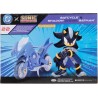 DC x Sonic Shadow nei panni di Batman con Batcycle