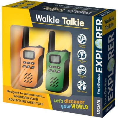 Walkie Talkie I'm A Genius Explorer di Lisciani Giochi