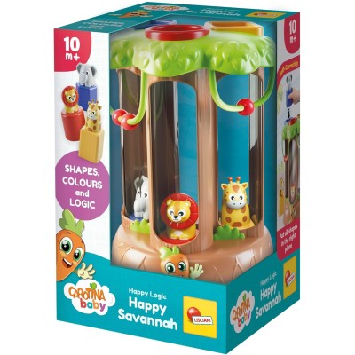 Carotina My First Logic Happy Savannah - Gioco Educativo per Bambini