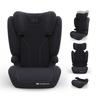 Seggiolino Auto i-SPARK 2 PLUS i-Size di Kinderkraft - Nero