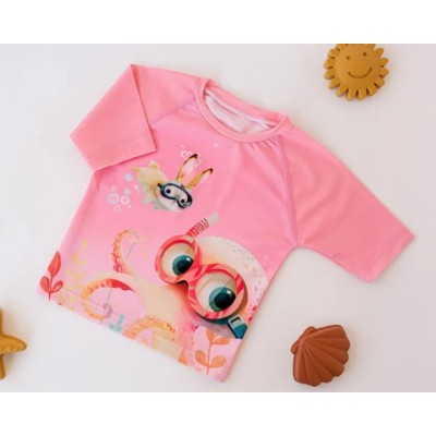 KIO T-Shirt Protezione SPF50+ 12M ROSA