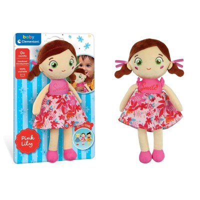 Clementoni Soft Doll Red Smile - Pupazzo Morbido per Bambini
