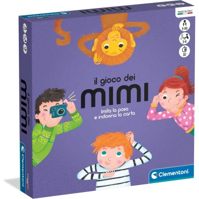 Clementoni Il Gioco dei Mimi – Divertimento e Creatività per Tutta la Famiglia