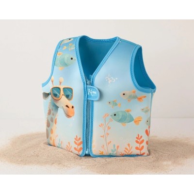 Gilet di Galleggiamento KioKids per Bambini 15-19 kg 2-3 Anni - Blu