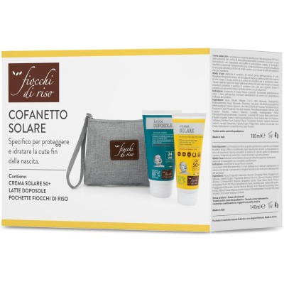 Cofanetto Solare Fiocchi di Riso: Protezione Completa per Bambini