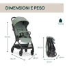 Chicco WE 2, Passeggino Aereo e Viaggio Sage