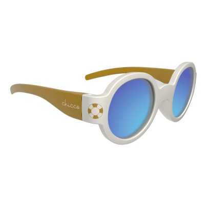 Occhiale da sole 0M+ Chicco Color Crema - Protezione completa per neonati