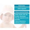 KioKids Cappello con Protezione UPF 50+ Rosa 6 Mesi