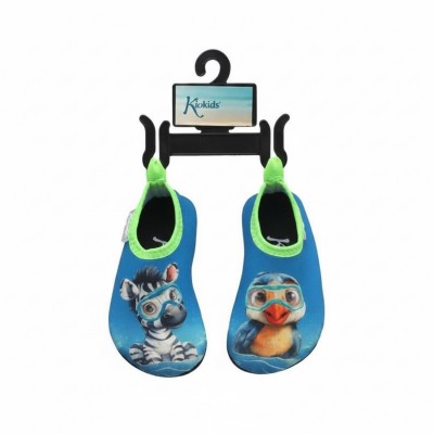 Scarpette Antiscivolo Per Bambini Blu T.26
