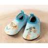 Scarpette Antiscivolo Per Bambini Celeste T.23