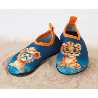 Scarpette Antiscivolo Per Bambini Arancione T.25